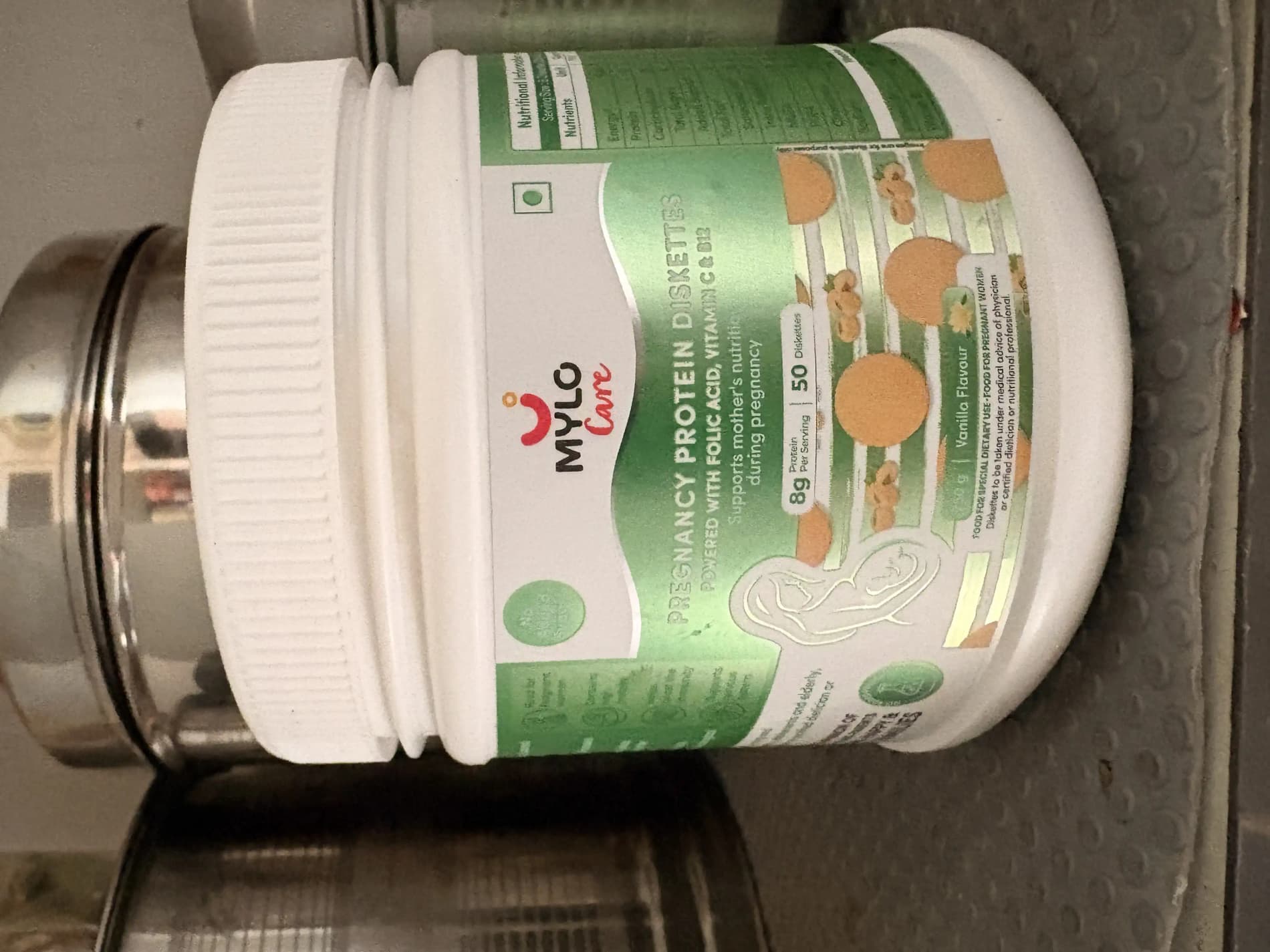 MamaGro™ Protein Diskettes - 500gm (50 Vanilla + 50 Jeera Diskettes)