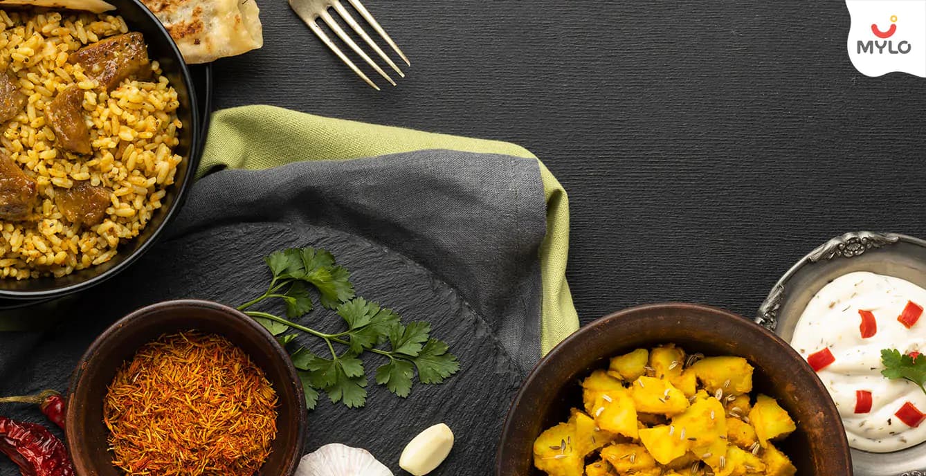North Indian Diet Plan for New Moms (0–6 Months Baby) 