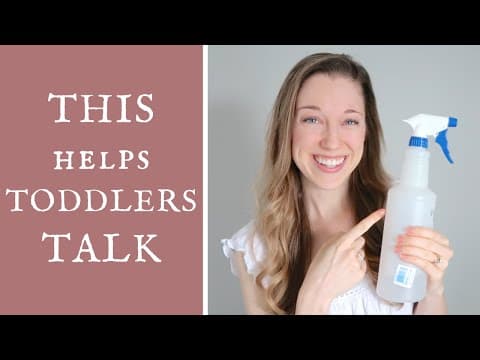 Simple Toddler SUMMER activity: Spray Bottle + Water