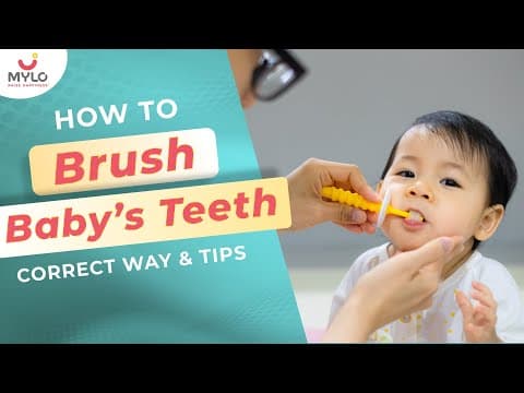 When To Start Brushing Baby's Teeth | Dental Care For Babies | Mylo Expert Answers | English