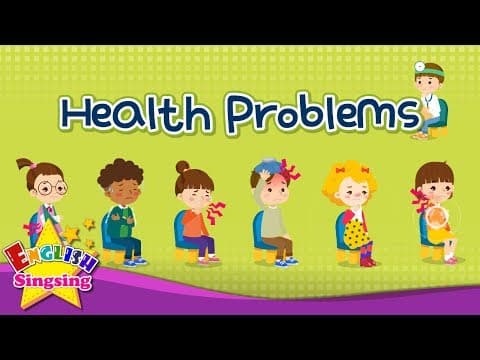 Kids vocabulary - Health Problems