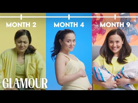 9 months pregnancy in 2 min 