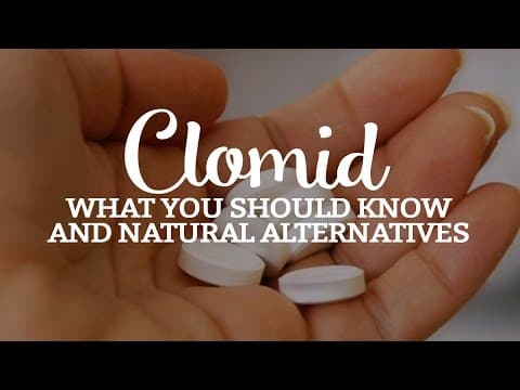 Clomid What You Should Know About Natural Alternatives