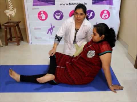 Part2 - Exercise to relieve Back Pain during pregnancy, FabMoms Tips