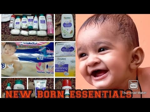 new born essentials items