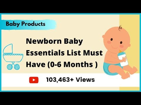 Newborn Baby Essentials