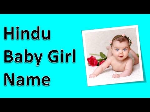 Hindu Baby Girl Name