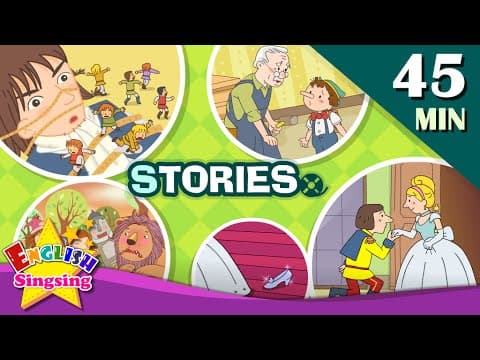 Cinderella, Snow White+More Kids Stories