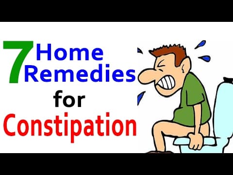 7 Quick Constipation Relief Home Remedies - Constipation Treatment For Quick Constipation Relief