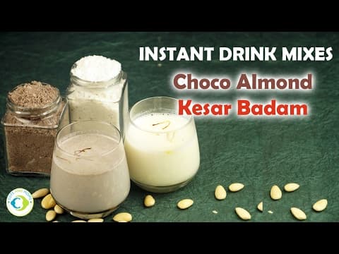 Instant Choco Almond Drink & Kesar Badam Drink for Toddlers
