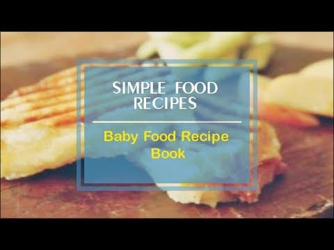 Baby Food Recipe Book