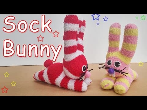 How to make a Sock Bunny