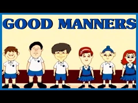 Learn Good Manners For Kids 