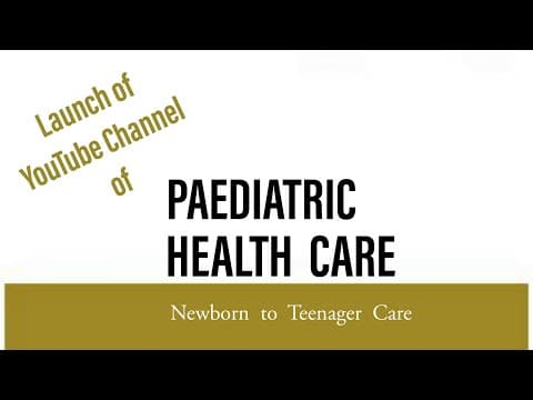 We are happy to announce launch of YouTube Channel of Paediatric Health Care
Paediatric Health Care is a YouTube channel, which conveys you all information related to newborn, infant, toddler, children and teenagers. It conveys all information, related to their health and diseases, prevention and treatment of their diseases.

You can also connect with Paediatric Health Care through our YouTube channel, 

Blogger - 
https://paediatrichealthcare.blogspot.com/?m=1

Facebook - 
https://www.******.com/Paediatric-Health-Care-2369971593282515/
https://youtu.be/ffgXAj4sQYQ