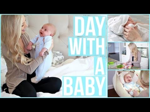 Day In The Life With A Newborn!