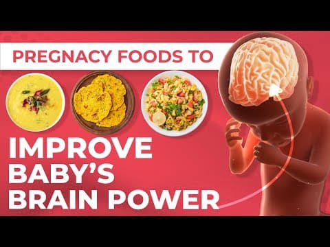 5 Baby Brain Boosting Foods To Eat During Pregnancy | Brain Boosting Foods | Healthy Pregnancy Diet