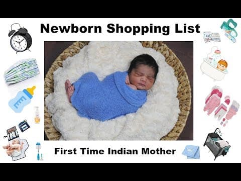 Complete Newborn shopping List