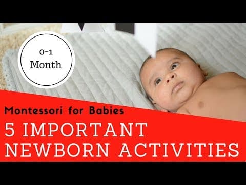 Five Essential Newborn Activities for the First Month