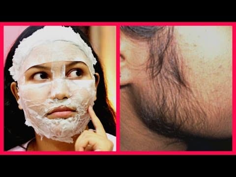 How To Remove Facial Hair And Blackheads Naturally At Home / Hindi Tips