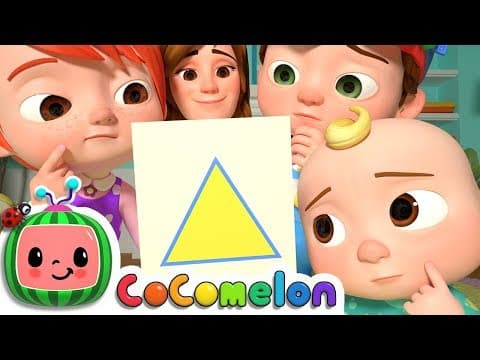 Shape Song -  Nursery Rhymes & Kids Songs