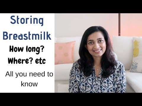 How to store and use pumped breastmilk