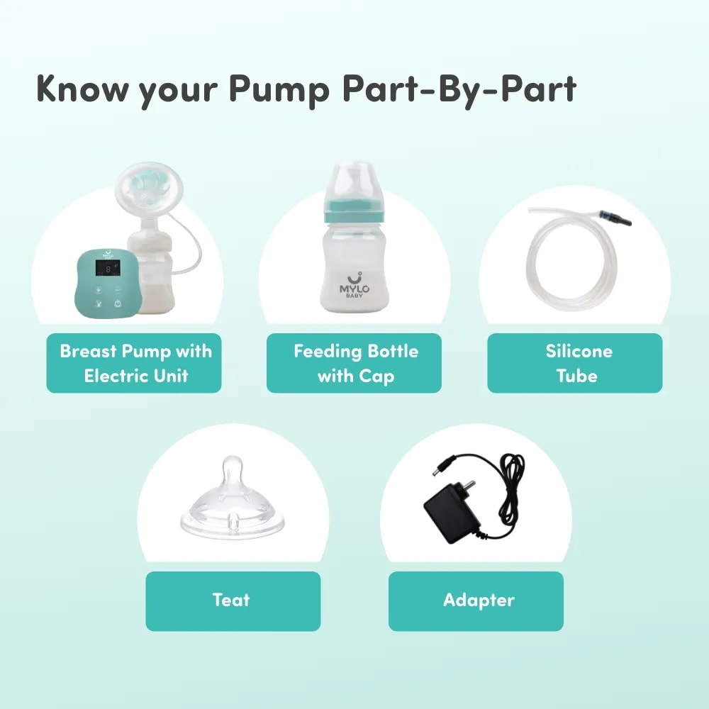 Electric Breast Pump with 9 Level Intensity Adjustment