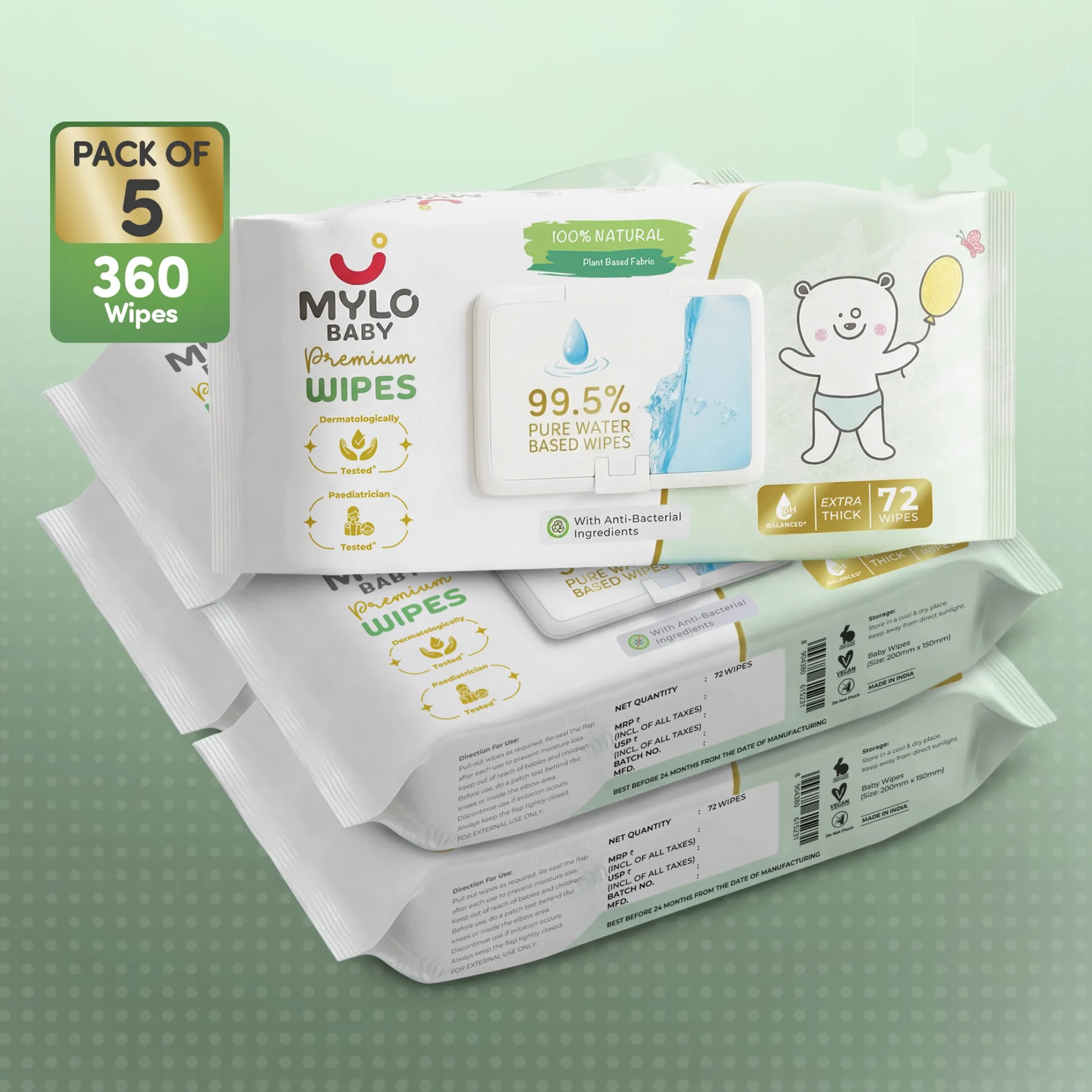 Pack of 5