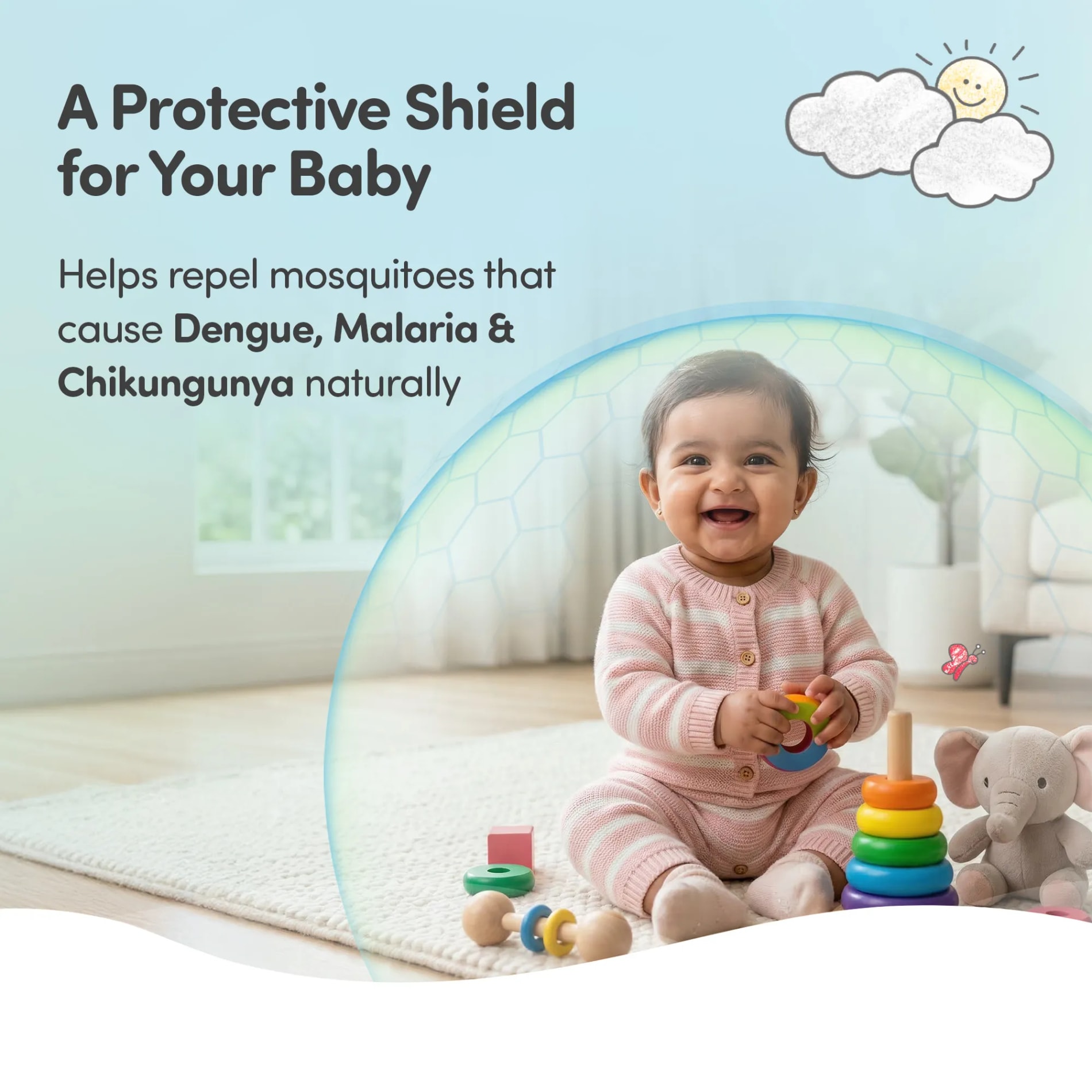 Mylo Baby Mosquito Repellent Fabric Roll-On (10ml)