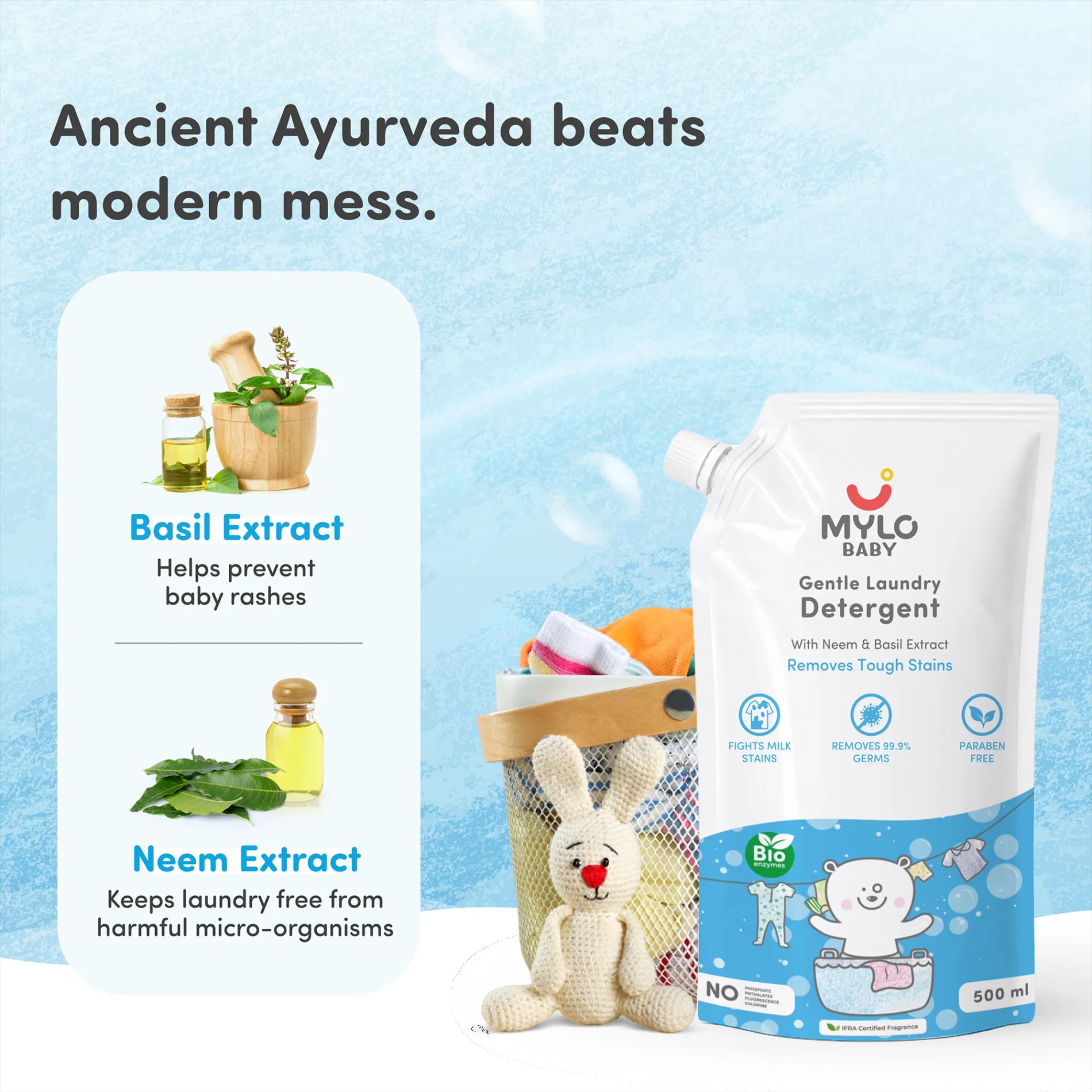 Baby Safe Liquid Detergent ​- 500 ml