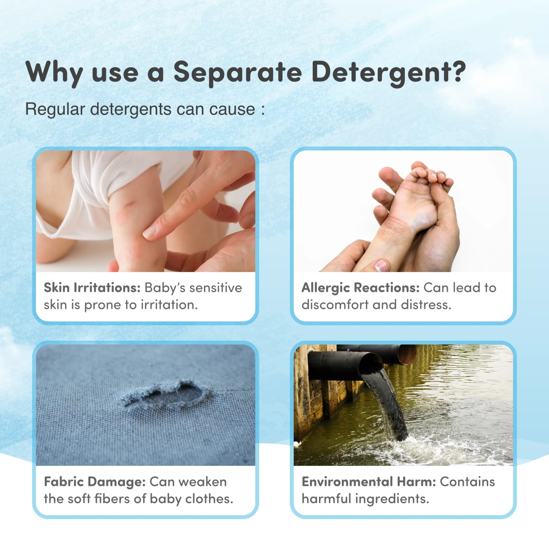 Baby Safe Liquid Detergent ​- 500 ml