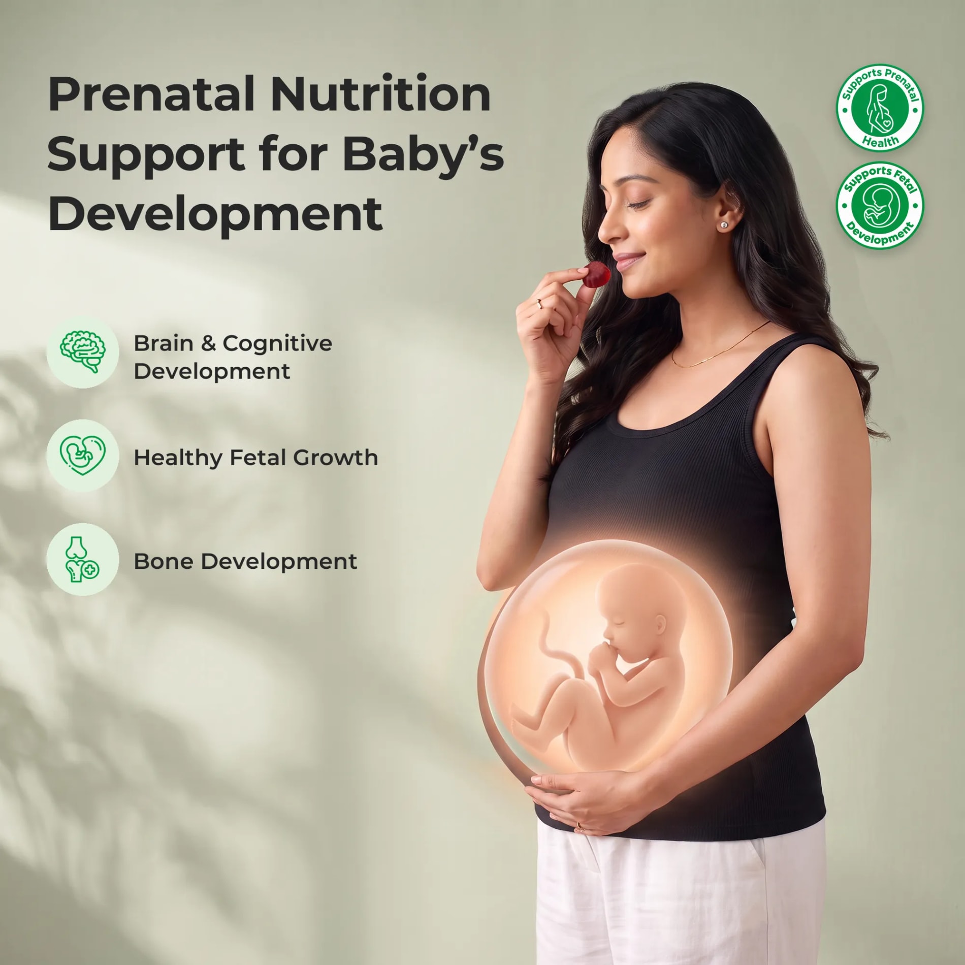 Mylo Care MamaGro Prenatal Gummy - Strawberry Flavour (30 Gummies)