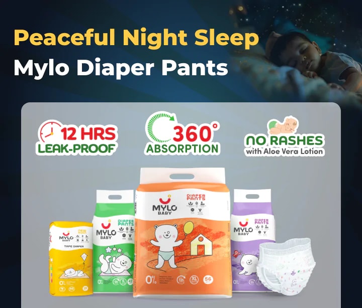 Mylo Diaper pants with 12hr leak protection