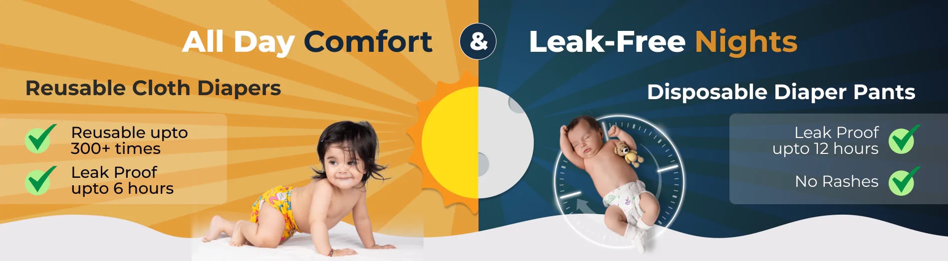 Best cloth diapers for daytime use