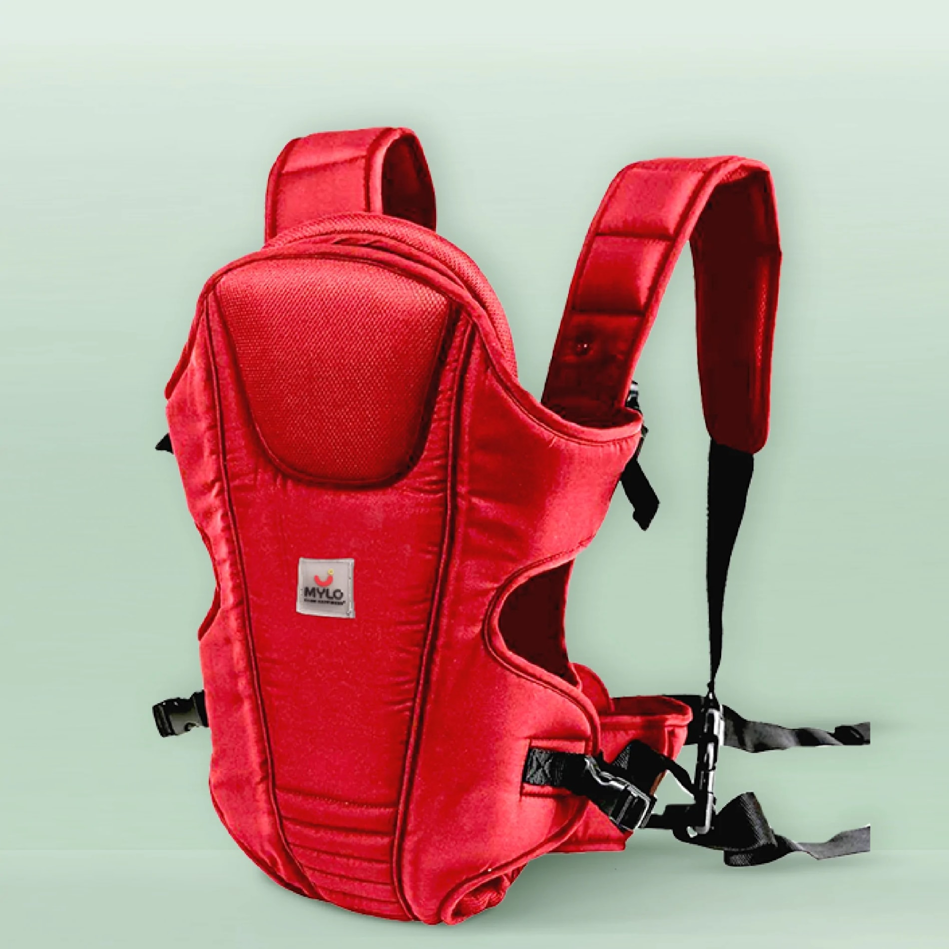 3 in 1 Classic Baby Carrier - Red