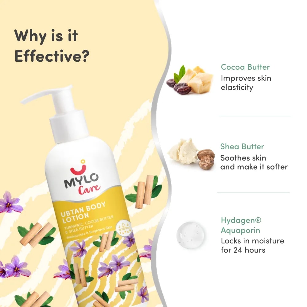 Ubtan Combo - | Removes Dead Skin Cells | Fights Acne Brightens Skin | (Ubtan body wash  275ml+ Ubtan Body Lotion 275ml)