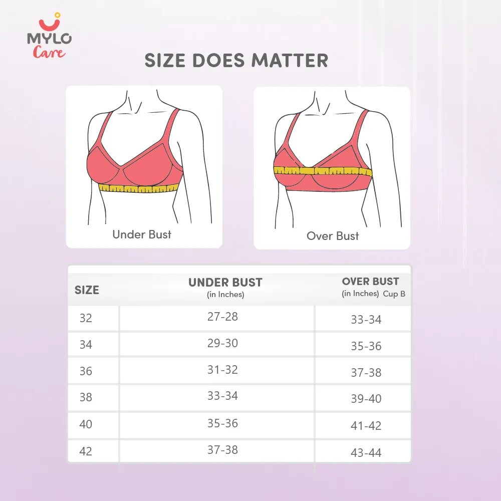 Maternity Bra Light Padded Plum 40B