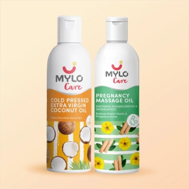 Pregnancy Massage Oil & Coconut Oil Combo