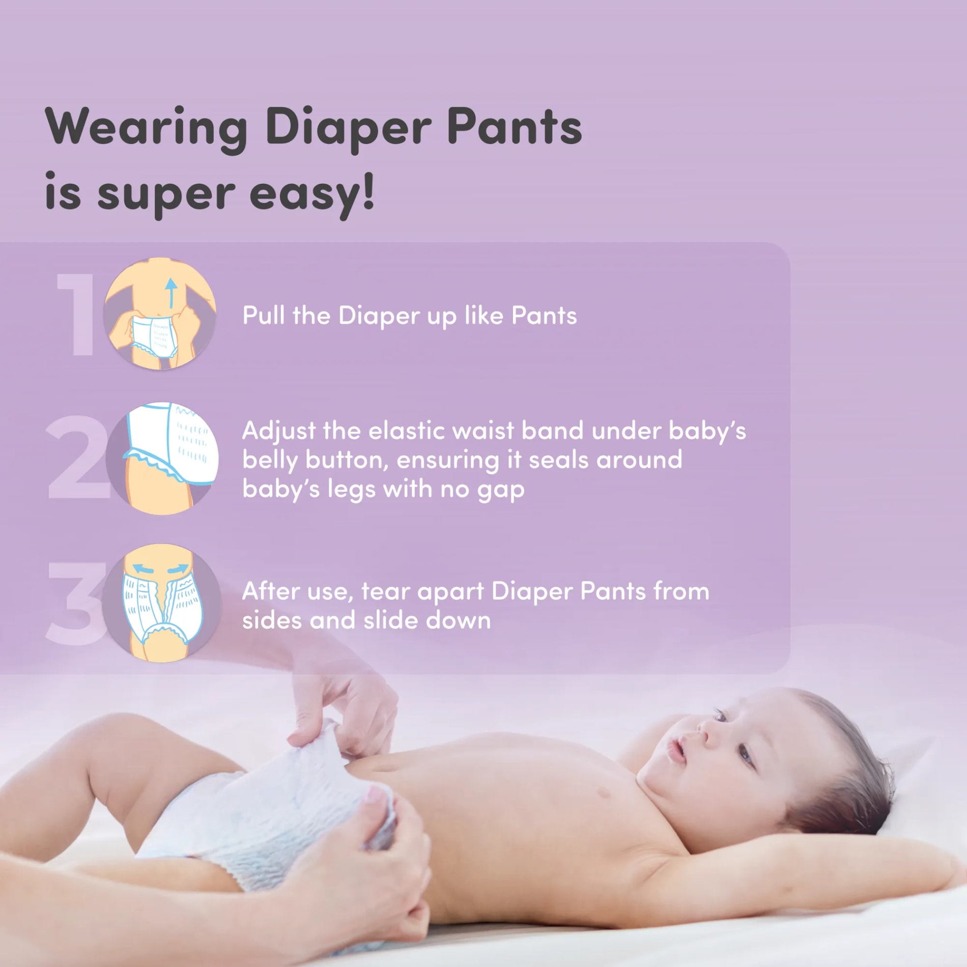 Mylo Diaper L size - Pack of 7