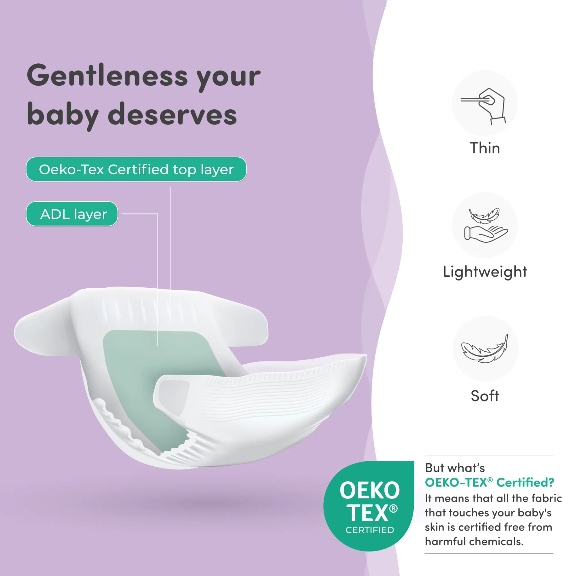 Mylo Diaper L size - Pack of 7