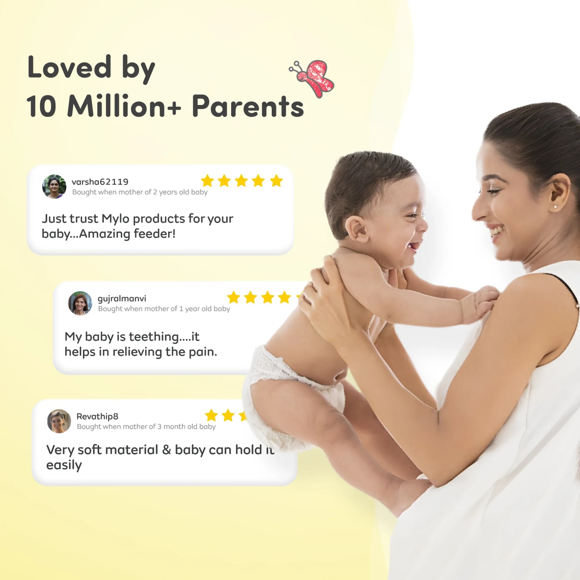 Feels Natural Ultra Soft Fruit & Food Nibbler- Yellow | Convenient to Introduce Fruits & Veggies to Baby | Ultra-soft Silicone Mesh for Easy Chewing | Easy One Snap Filling | Helps Relieve Teething Discomfort