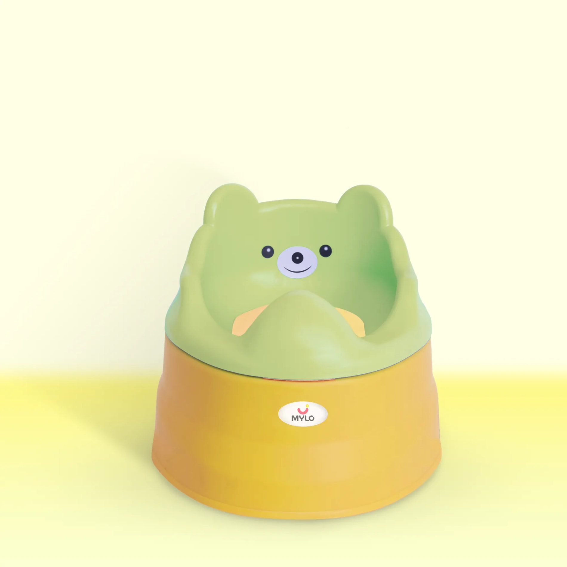 Potty Seat - Green & Yellow