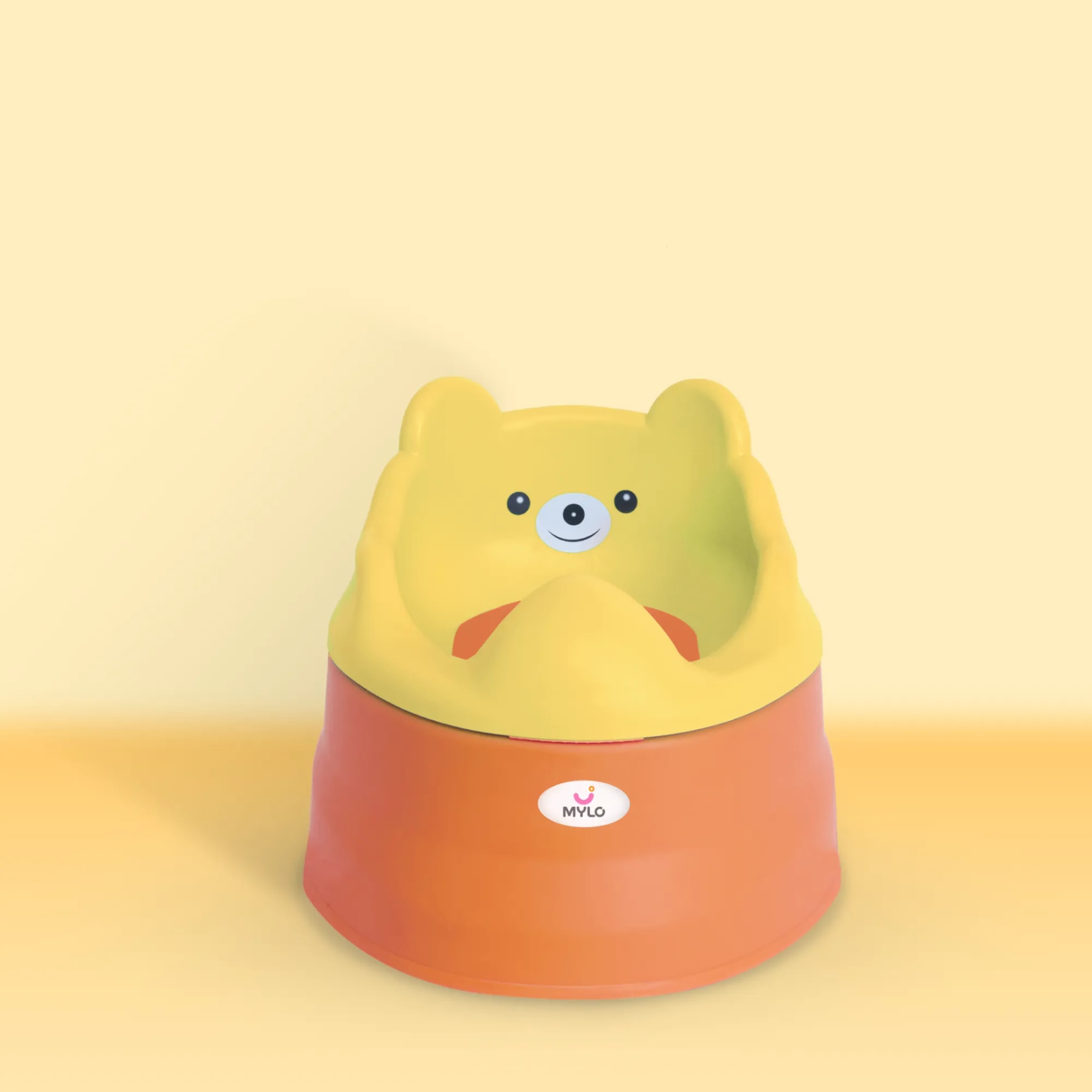Potty Seat - Yellow & Orange