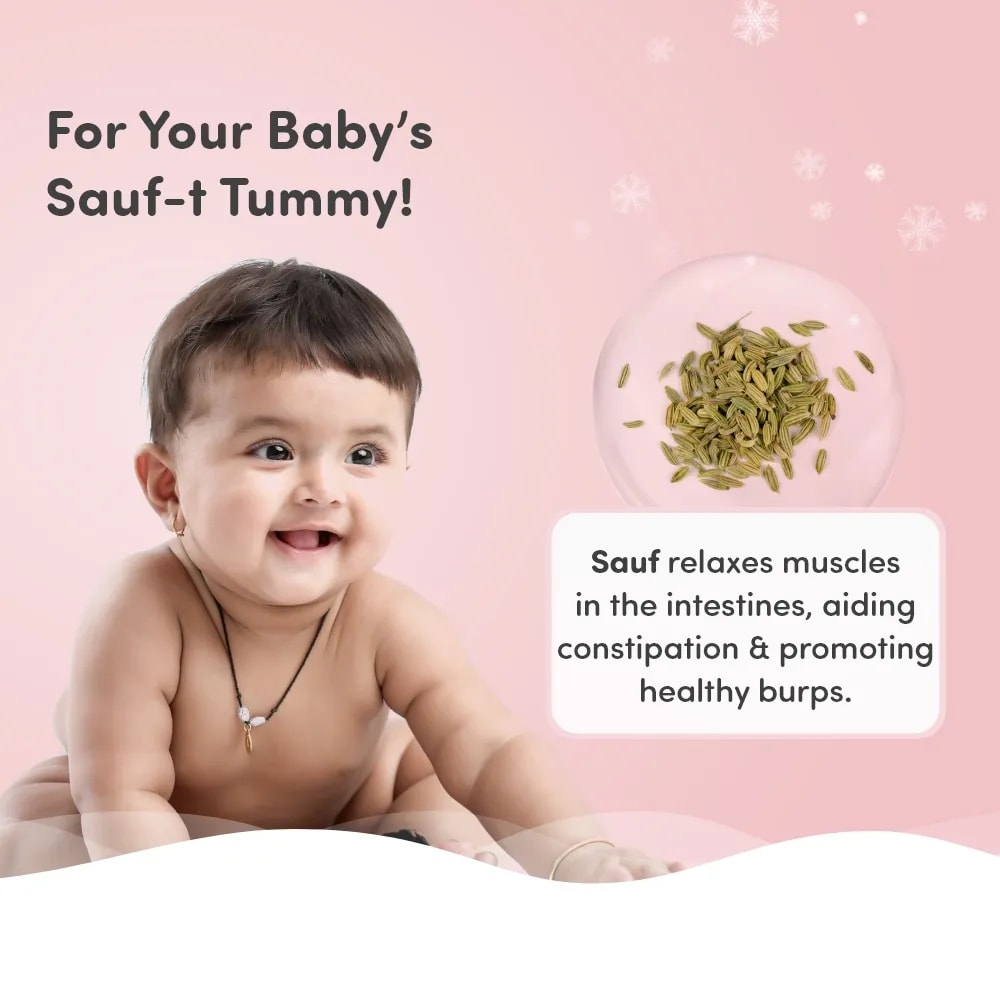Tummy Roll On For Baby | Made Safe Australia Certified | Relieves Gas & Colic | Promotes Healthy Burping | Reduces Acid Reflux | 40 ml