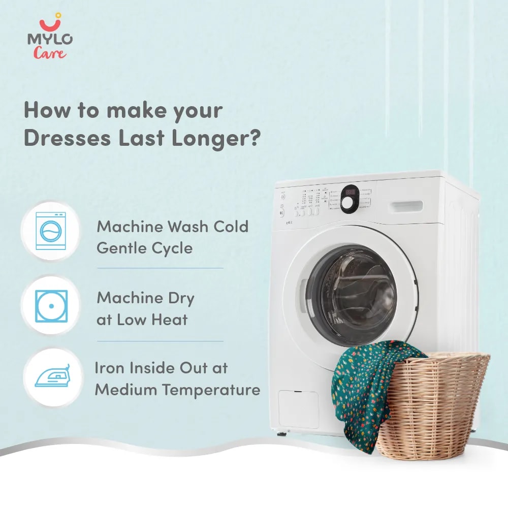 Maternity Dresses For Women with Both Side Zipper For Easy Feeding | Adjustable Belt for Growing Belly | Maxi Nighty Dress | Liberty Green | L
