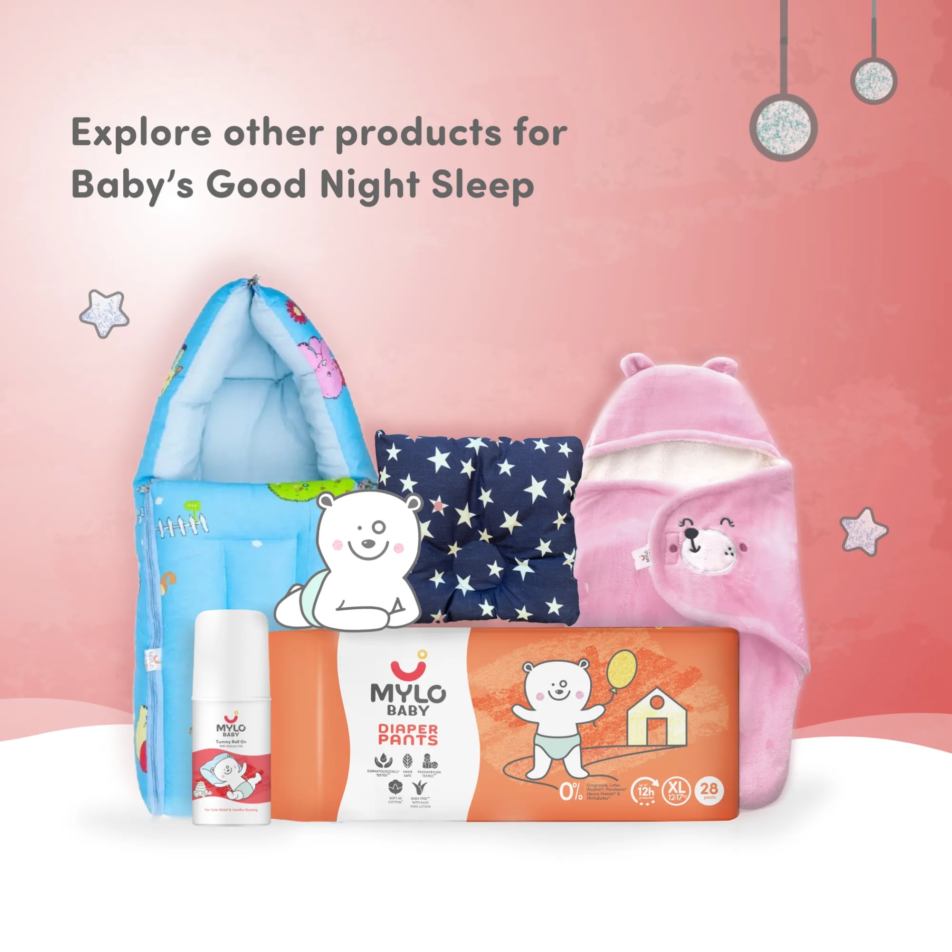 Waterproof Extra Absorbent Baby Dry Sheet & Bed Protector | Guards Against Spills, Stains & Nappy Leaks | Foldable & Portable - Red - M