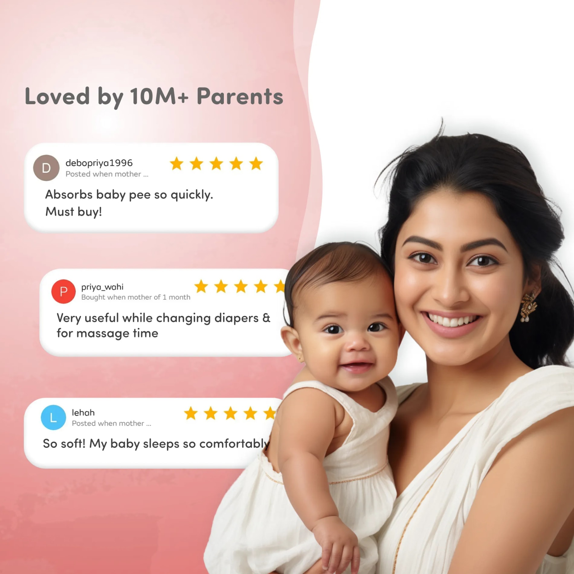 Waterproof Extra Absorbent Baby Dry Sheet & Bed Protector | Guards Against Spills, Stains & Nappy Leaks | Foldable & Portable - Red - M