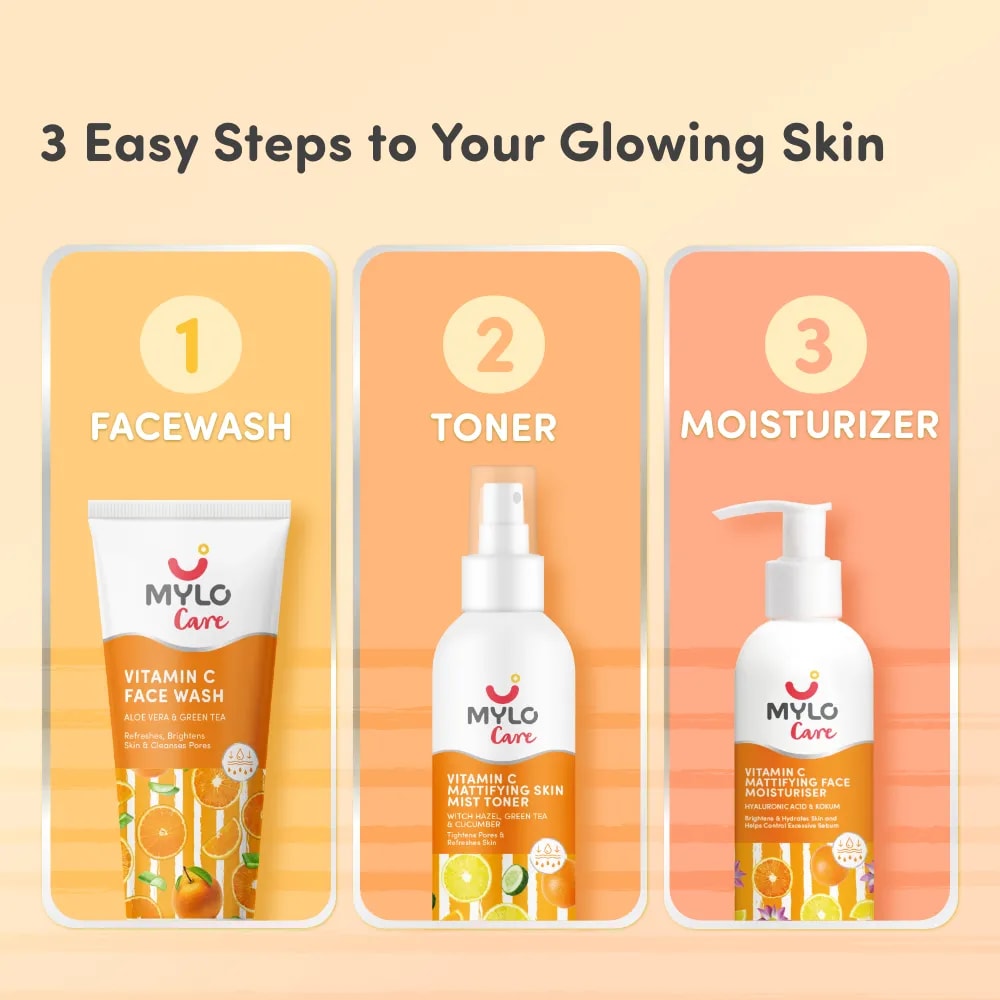 Vitamin C Face Moisturizer (100gm) Mattifying | Nourishes the skin | Non-greasy | Brightens Complexion | Fights Free Radical Damage