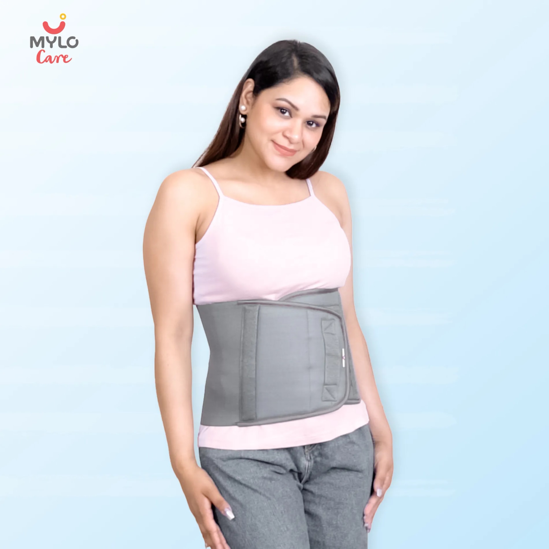 Post Pregnancy Belt After Delivery - M - Grey