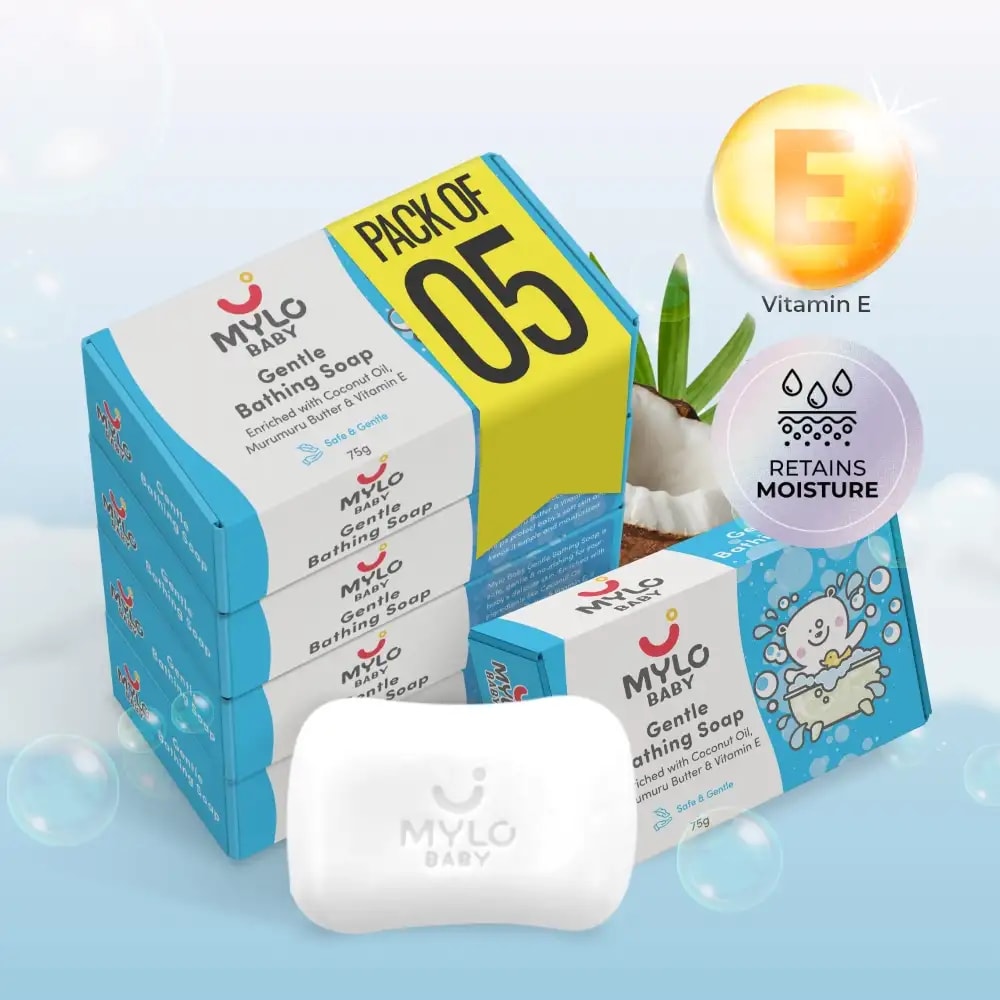 Baby Soap - 75g (Pack of 5)
