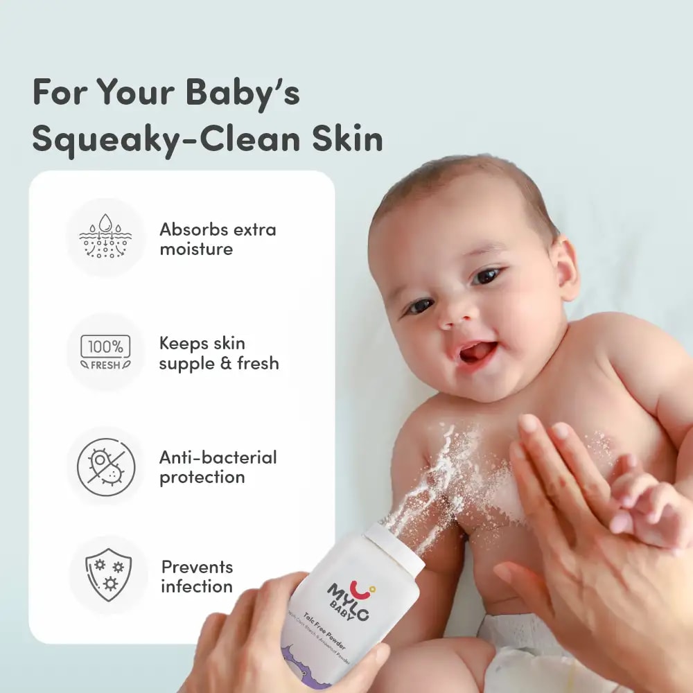 Baby Freshness Bundle - Baby Head to Toe Wash (200ml) + Baby Powder (300gm)